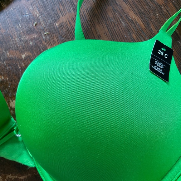 Lime green push up bra - Picture 2 of 4